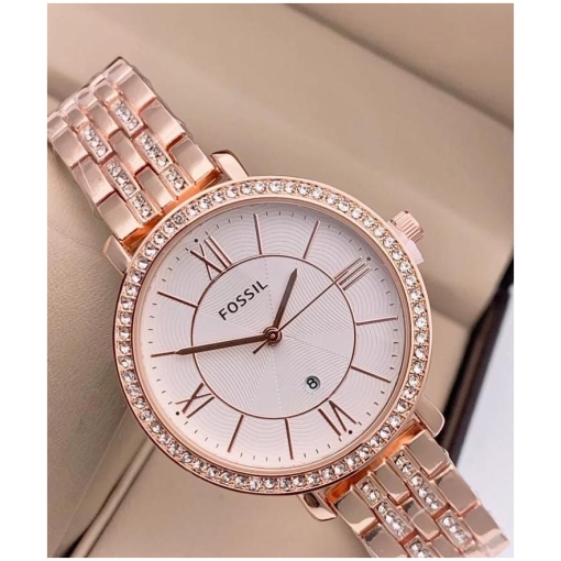 diamond fossil watch women